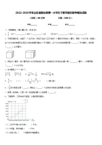 2022-2023学年山东省阳谷县第一小学五下数学期末联考模拟试题含答案