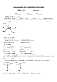 2022-2023学年拉萨市五下数学期末达标检测试题含答案