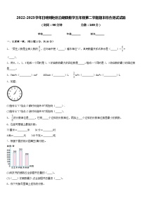 2022-2023学年日喀则地区白朗县数学五年级第二学期期末综合测试试题含答案