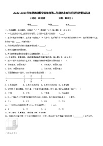 2022-2023学年林周县数学五年级第二学期期末教学质量检测模拟试题含答案