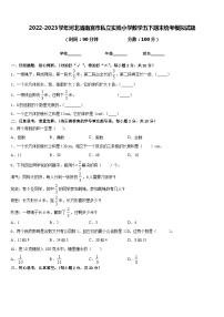 2022-2023学年河北省南宫市私立实验小学数学五下期末统考模拟试题含答案