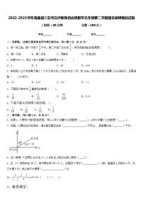 2022-2023学年海南省三亚市白沙黎族自治县数学五年级第二学期期末调研模拟试题含答案