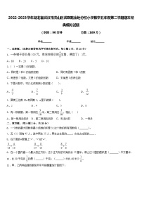 2022-2023学年湖北省武汉市洪山区武珞路金地分校小学数学五年级第二学期期末经典模拟试题含答案