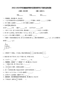 2022-2023学年湖南省邵阳市北塔区数学五下期末监测试题含答案