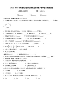 2022-2023学年黑龙江省哈尔滨市尚志市五下数学期末考试试题含答案