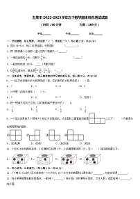 五常市2022-2023学年五下数学期末综合测试试题含答案