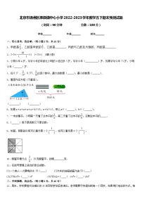 北京市通州区漷县镇中心小学2022-2023学年数学五下期末预测试题含答案