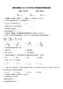 咸阳市杨陵区2022-2023学年五下数学期末统考模拟试题含答案