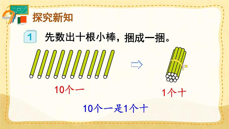 第1课时 11~20各数的认识（1）（课件）人教版一年级上册数学第5页