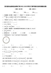 四川省凉山彝族自治州冕宁县2022-2023学年五下数学期末达标检测模拟试题含答案