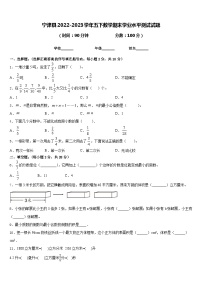 宁津县2022-2023学年五下数学期末学业水平测试试题含答案