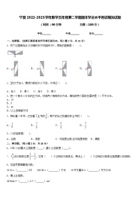 宁夏2022-2023学年数学五年级第二学期期末学业水平测试模拟试题含答案