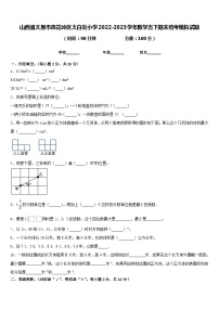 山西省太原市杏花岭区太白街小学2022-2023学年数学五下期末统考模拟试题含答案