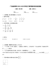 广东省深圳市2022-2023学年五下数学期末综合测试试题含答案