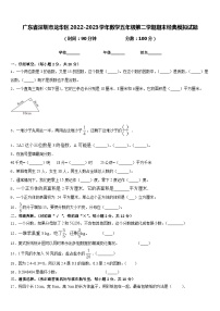 广东省深圳市龙华区2022-2023学年数学五年级第二学期期末经典模拟试题含答案