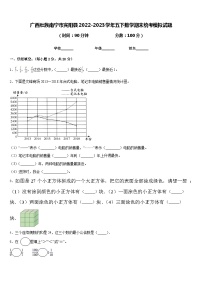 广西壮族南宁市宾阳县2022-2023学年五下数学期末统考模拟试题含答案