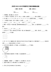 开封市2022-2023学年数学五下期末经典模拟试题含答案