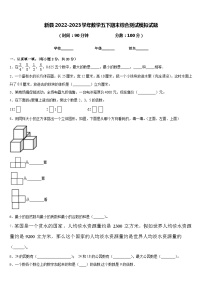 新县2022-2023学年数学五下期末综合测试模拟试题含答案