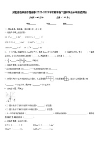 河北省石家庄市晋州市2022-2023学年数学五下期末学业水平测试试题含答案