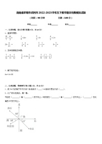 湖南省邵阳市武冈市2022-2023学年五下数学期末经典模拟试题含答案