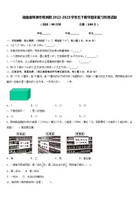 湖南省株洲市株洲县2022-2023学年五下数学期末复习检测试题含答案