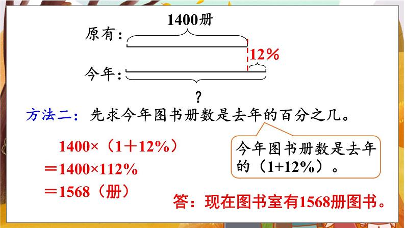 第6单元  百分数（一） 第5课时  求比一个数多（少）百分之几的数是多少 六数上（RJ）[课件+教案]05