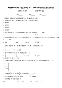 贵州省毕节市大方三联实验学校2022-2023学年数学五下期末监测试题含答案