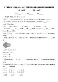 辽宁省葫芦岛市龙港区2022-2023学年数学五年级第二学期期末质量跟踪监视试题含答案