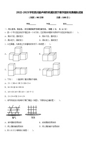 2022-2023学年四川省泸州市纳溪区四下数学期末经典模拟试题含答案