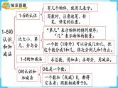 【最新教材插图】人教版数学一上 3.8《整理和复习》课件
