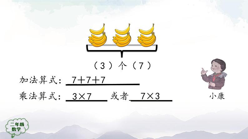 二年级数学上册课件-乘法的初步认识（第3课时） (人教版)第8页