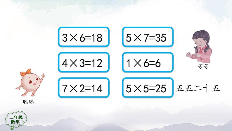 二年级数学上册课件-8的乘法口诀- (人教版)第4页