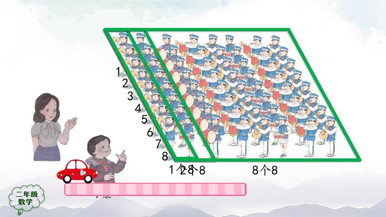 二年级数学上册课件-8的乘法口诀- (人教版)第5页