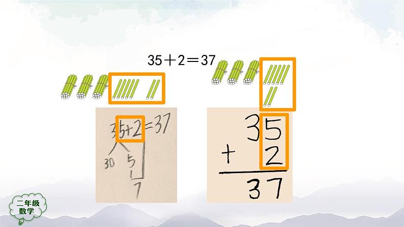 二年级数学上册课件-100以内的不进位加法-PPT课件(人教版)第7页