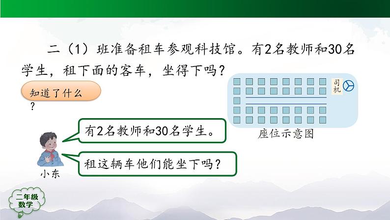 【轻松备课】二年级数学上册同步教学课件- 第6单元解决问题第1课时  人教版第3页