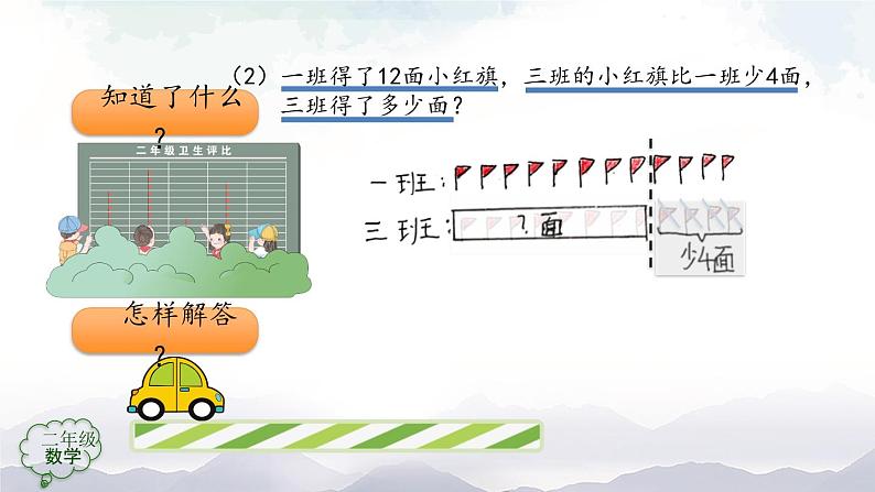 二年级数学上册课件-解决问题(第2课时)-PPT课件(人教版)第6页