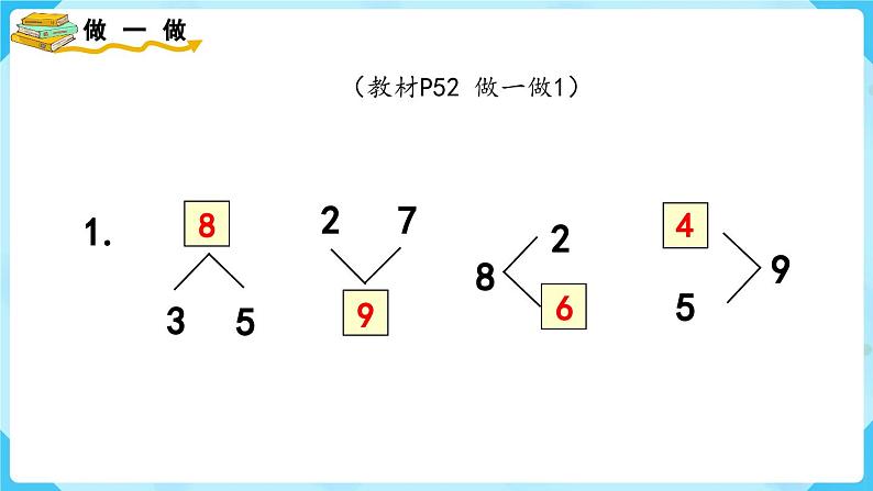 【最新教材插图】人教版数学一上 5.5《8和9的加减法》课件+教案06