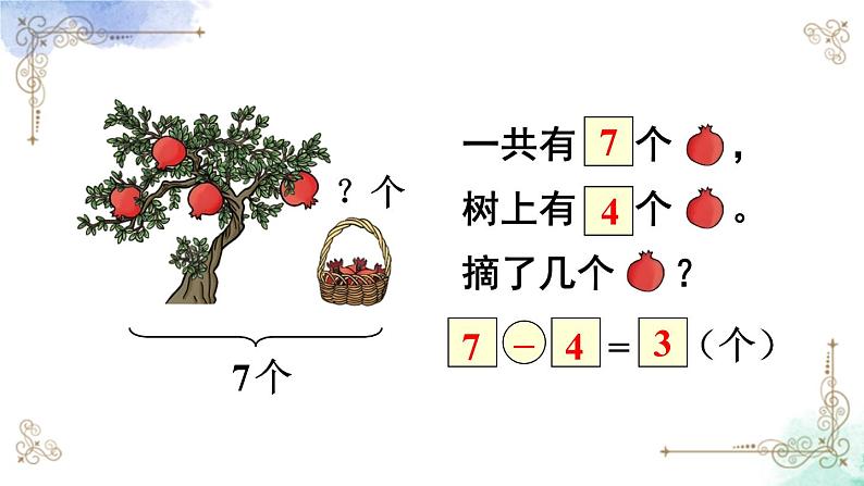 2023小学一年级数学上册第五单元练习十精品课件06
