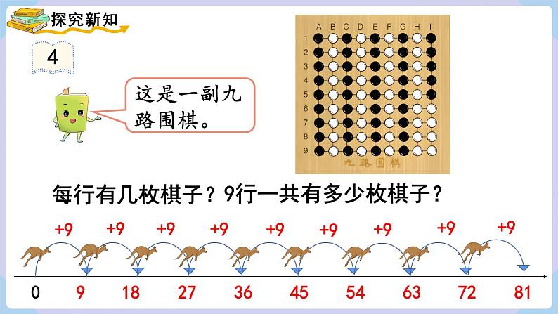 人教二年级数学上册6.4 9的乘法口诀第3页