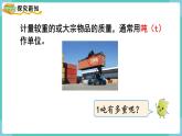 人教数学三年级上册3.6 吨的认识 课件
