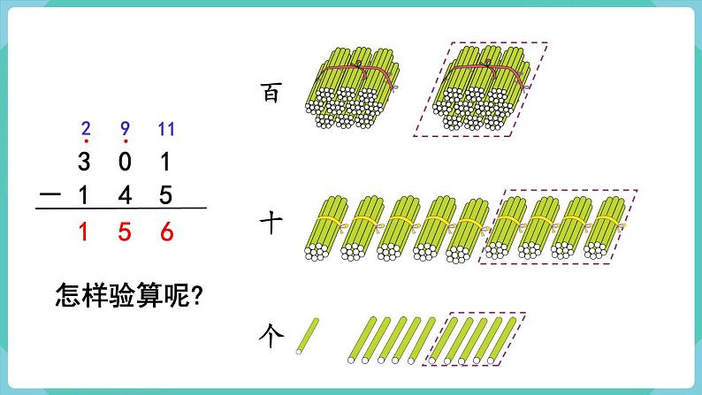 人教数学三年级上册4.4 三位数减三位数（2）课件+教案07