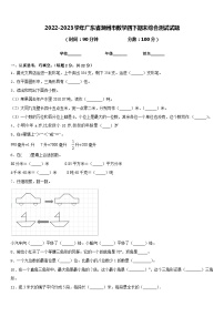 2022-2023学年广东省潮州市数学四下期末综合测试试题含答案