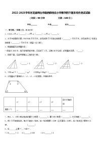 2022-2023学年河北省邢台市临西县相庄小学数学四下期末综合测试试题含答案