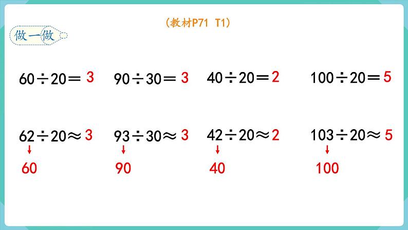 人教数学四年级上册6.1 口算除法（课件+教案）07