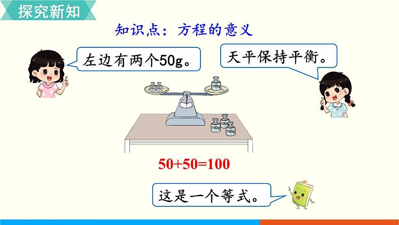 人教数学五年级上册5.5 方程的意义（课件+教案）04