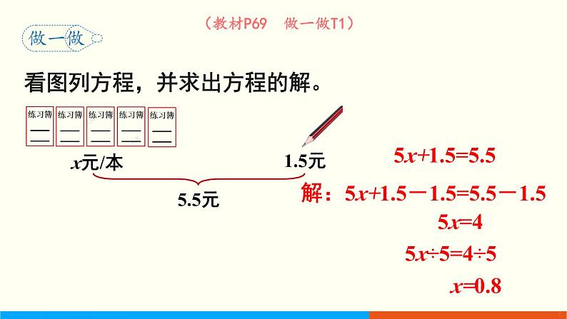 人教数学五年级上册5.9 解方程（3）课件+教案07