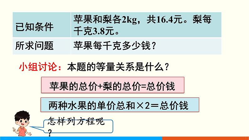 人教数学五年级上册5.12 实际问题与方程（3）第4页