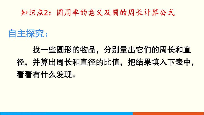 人教数学六年级上册5.2 圆的周长（1）课件+教案07