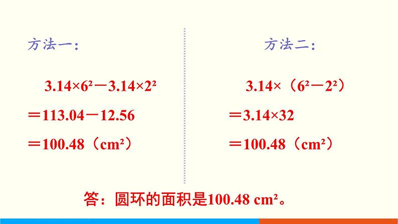 人教数学六年级上册5.5 圆的面积（2）课件+教案05