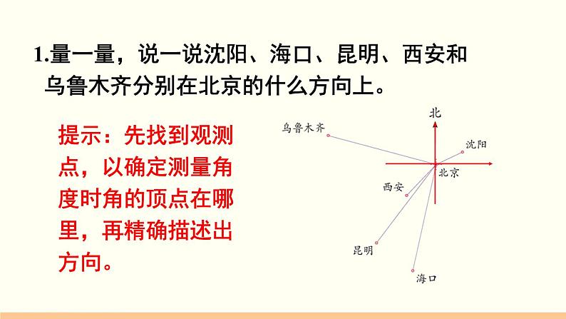 人教数学六年级上册第二单元 练习五（课件）02